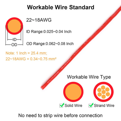 🥳2026 HOT SALE🥳💞50K+ SOLD!💥🔥🛡️ Final Day – Ends Tonight! ⏰ Double-Wire Connector with LOCKING Buckle 50% OFF! Secure lock, no slips. The reliable choice for safe, solid connections. ⚡🔒