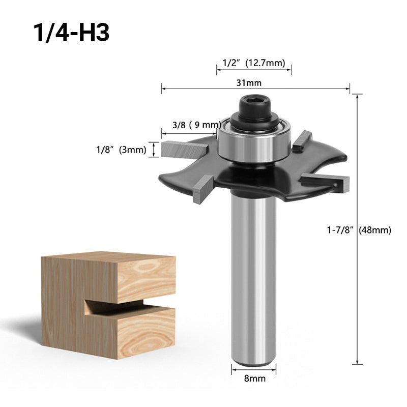 💥Versatile Slot Cutter Router Bit⏳New listing! 50%~66% OFF for a limited time 💥 buy 2 get 1 free!