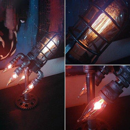 🎉 LAST DAY 51% OFF ! ! Steampunk Rocket Lamp