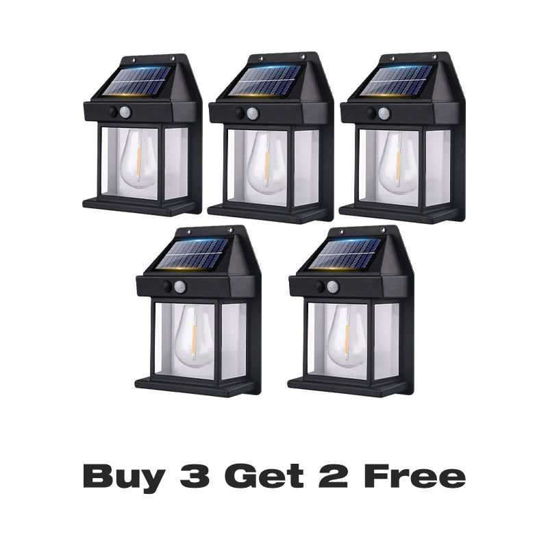 🎁 50% OFF! 💡 SOLAR WALL LIGHT - Motion Sensor & Weatherproof, Automatic Dusk to Dawn Operation, Easy Installation for Garden and Pathway 🌟🛒