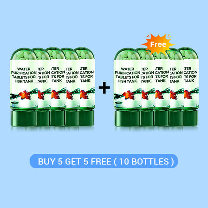 Buy 1 Get 1 Free⚡50K+ SOLD!🐠Powerful Aquarium Water Purification Tablet🌿