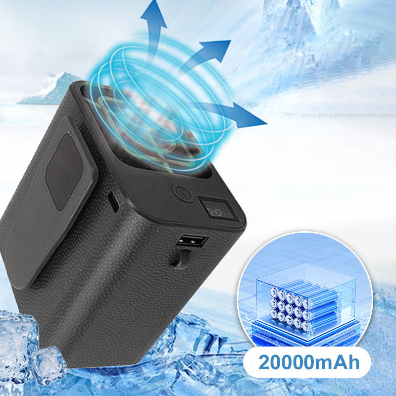 🔥Hot sale🔥Solar-Powered Waist Fan