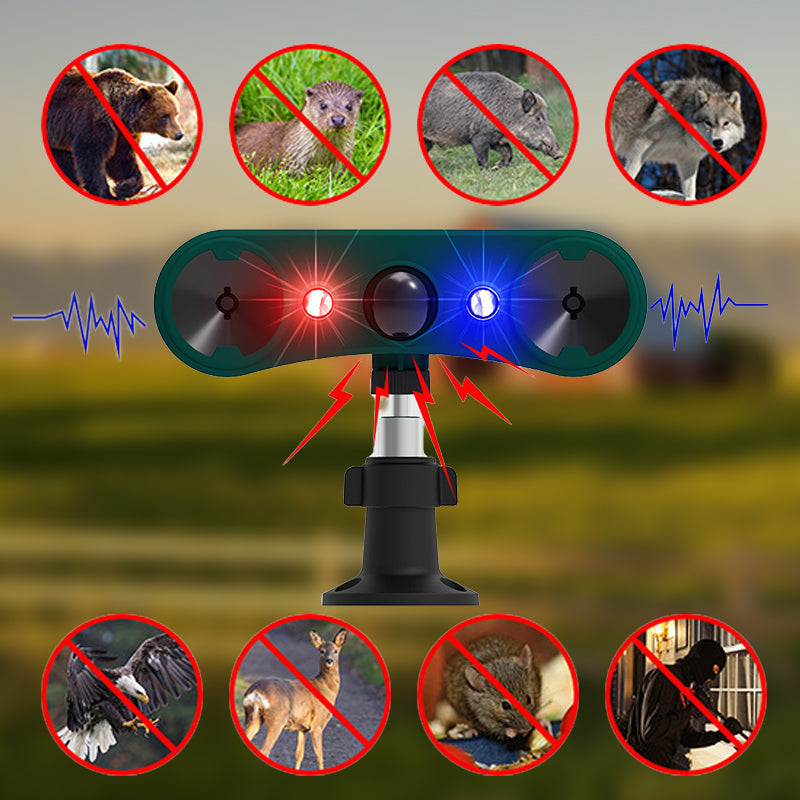🔥Last Day Promotion🔥Solar Motion Sensor Outdoor Animal for Repelling