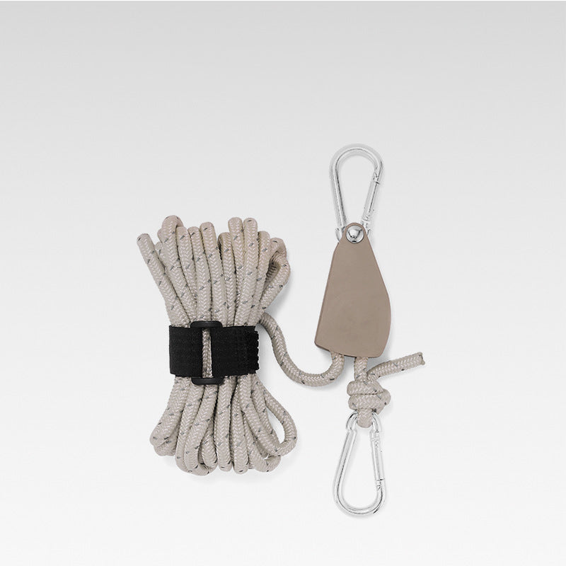 🔥Portable Adjustable Fix Camping Rope🌳