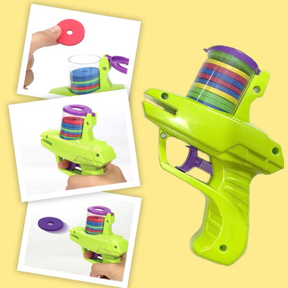 🔥Christmas Limited-Time Offer: 50% OFF!!!🎉Kid’s Gift! Mini Flying Disc Launcher Toy