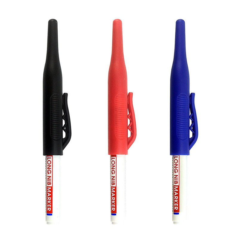 💖2025 Hot Sale💖 Long-Tip Marker Pen 🖍️Oil-Based&Quick-Dry