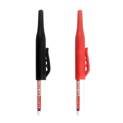 💖2025 Hot Sale💖 Long-Tip Marker Pen 🖍️Oil-Based&Quick-Dry