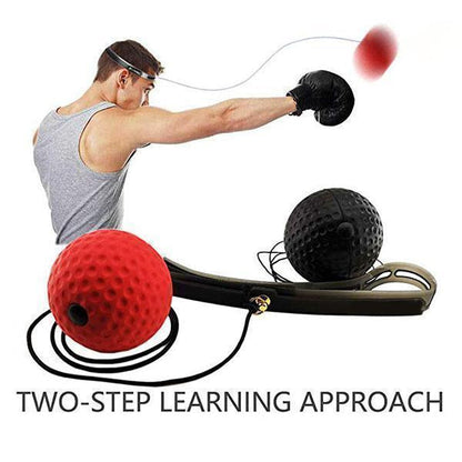 🔥Boxing Reflex Ball Headband
