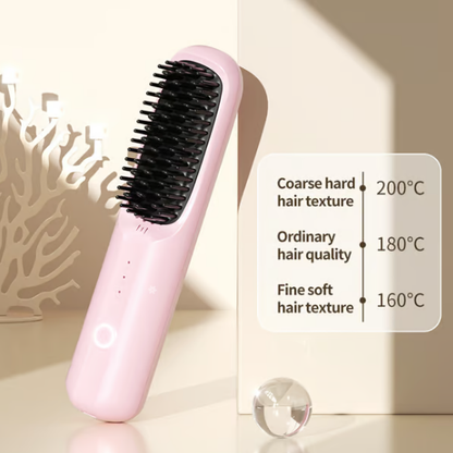 📢📢50 % OFF !!⏰⏰USB cordless negative ion hair straightener