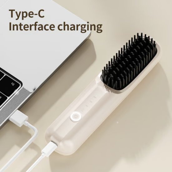 📢📢50 % OFF !!⏰⏰USB cordless negative ion hair straightener