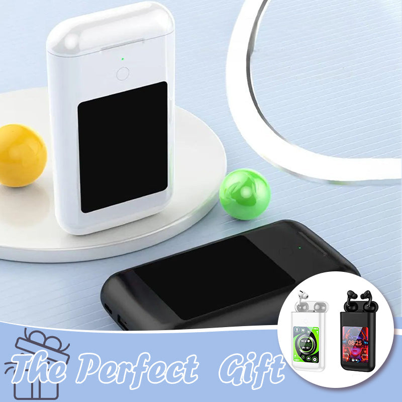 Portable 3-in-1 Charger Multimedia Bluetooth Earbuds