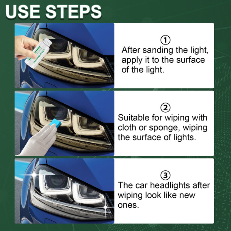 🔥Auto Long-Lasting Effective  Headlight  Repair Fluid