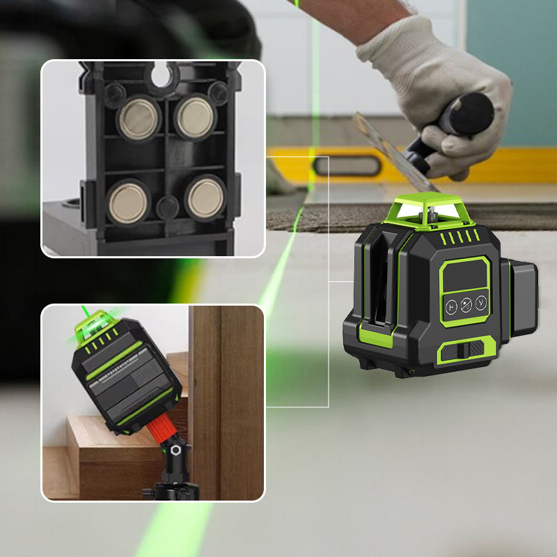 ✨LAST DAY SALE 49 OFF✨  360° Green Beam Self-Leveling Laser Level
