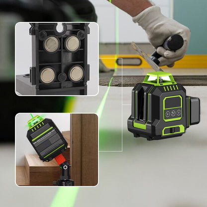 ✨LAST DAY SALE 49 OFF✨  360° Green Beam Self-Leveling Laser Level