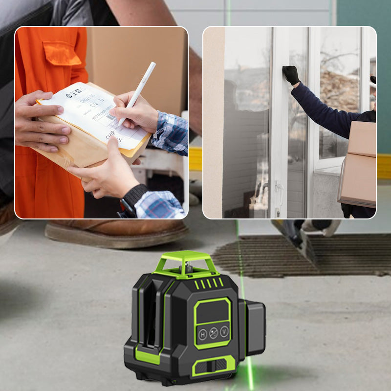 ✨LAST DAY SALE 49 OFF✨  360° Green Beam Self-Leveling Laser Level