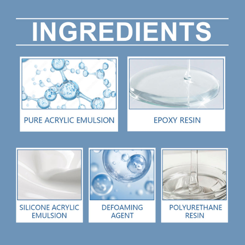Versatile Quick-Drying Transparent Waterproof Adhesive