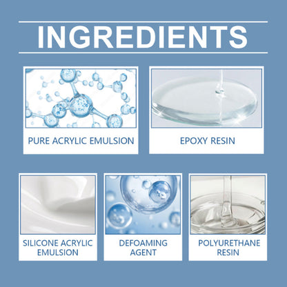 Versatile Quick-Drying Transparent Waterproof Adhesive
