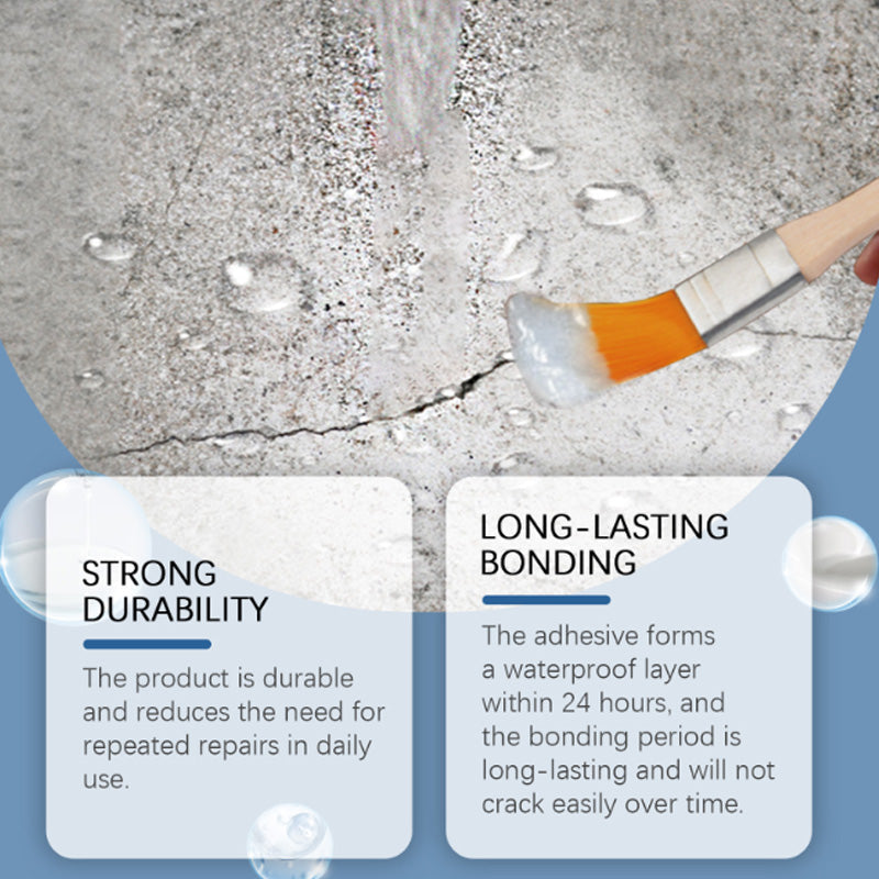 Versatile Quick-Drying Transparent Waterproof Adhesive