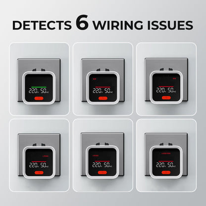 🔥HOT SALE🔥Outlet Tester with LCD Display