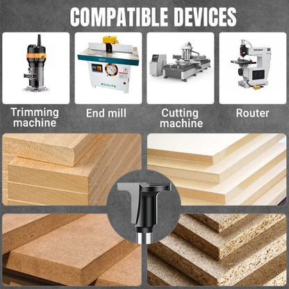 1/4 handle wood veneer carbon fiber board arc bending knife 8 mm small trimming machine special veneer arc cutter head