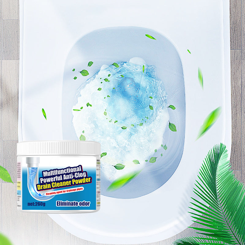 🔥🚽A must-have for every household🫧Multifunctional Powerful Anti-Clog Drain Cleaner Powder