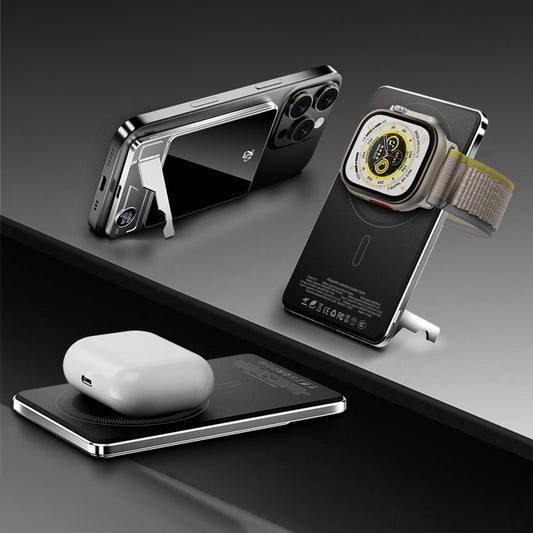 💯 Dual Mode Magnetic Power Bank with Stand