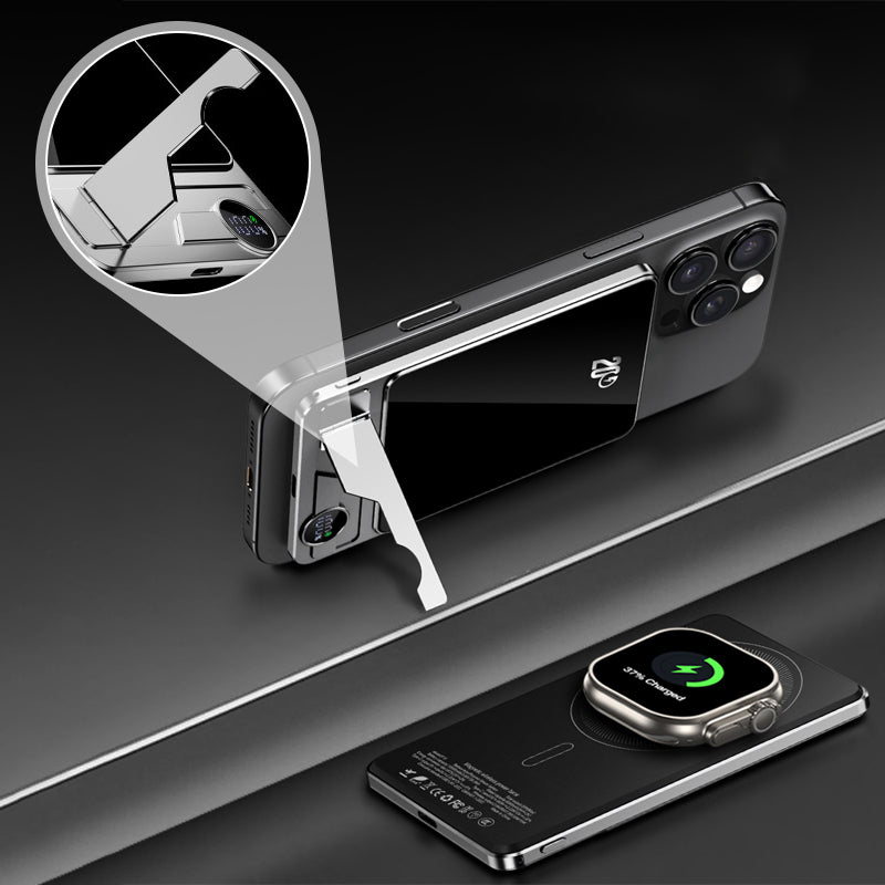💯 Dual Mode Magnetic Power Bank with Stand