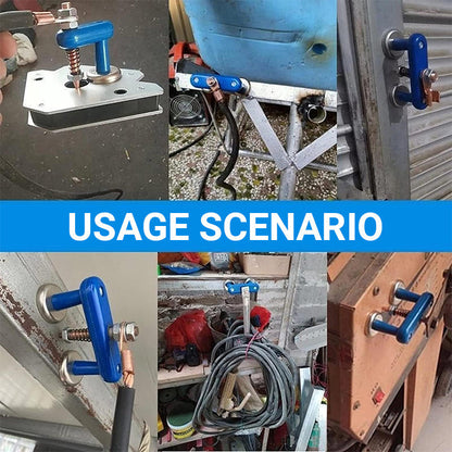 Heavy-Duty Magnetic Welding Ground Clamp