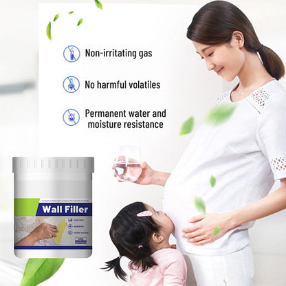 🛡Waterproof & Mildew-Resistant Wall Repair Paste🌿
