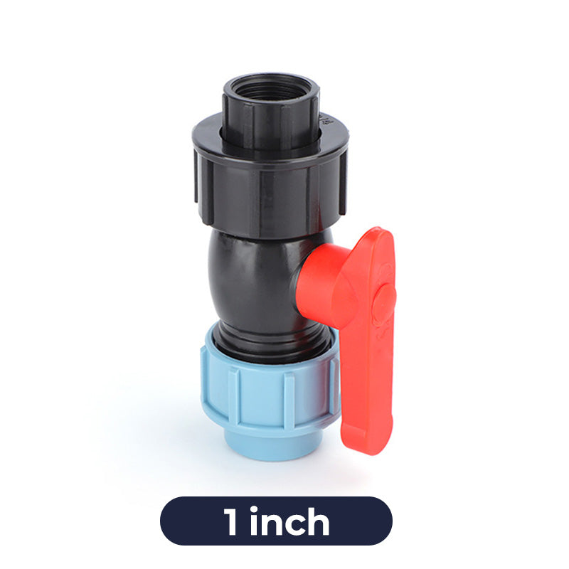 🔥PE Water Pipe Quick Connect Ball Valve