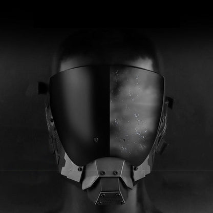 Futuristic Tactical Full Face Cyber Mask