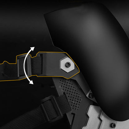 Futuristic Tactical Full Face Cyber Mask