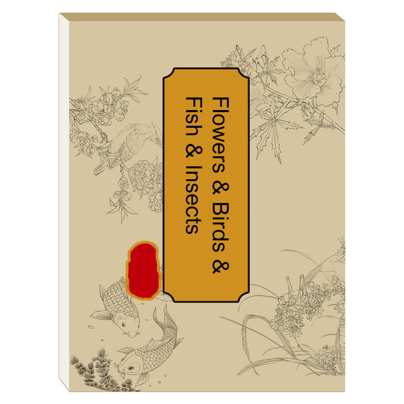 🎨HOT SALE 53% OFF🖼️ Chinese Painting White Drawing Copying Album