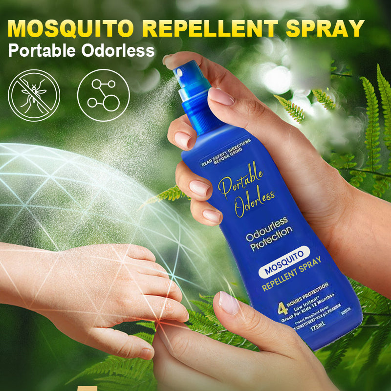 🎁Hot sale ✨ Portable Odorless Mosquito Repellent Spray