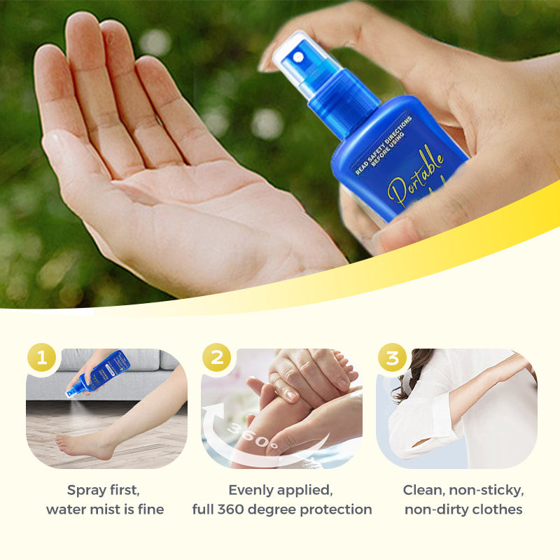 🎁Hot sale ✨ Portable Odorless Mosquito Repellent Spray