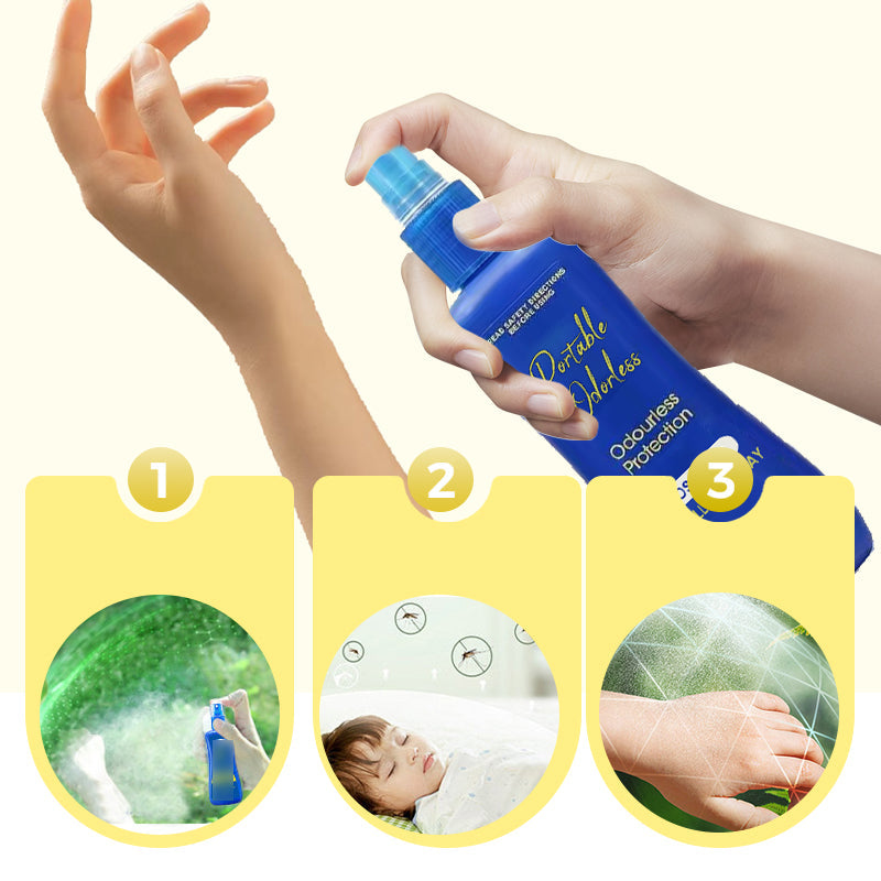 🎁Hot sale ✨ Portable Odorless Mosquito Repellent Spray