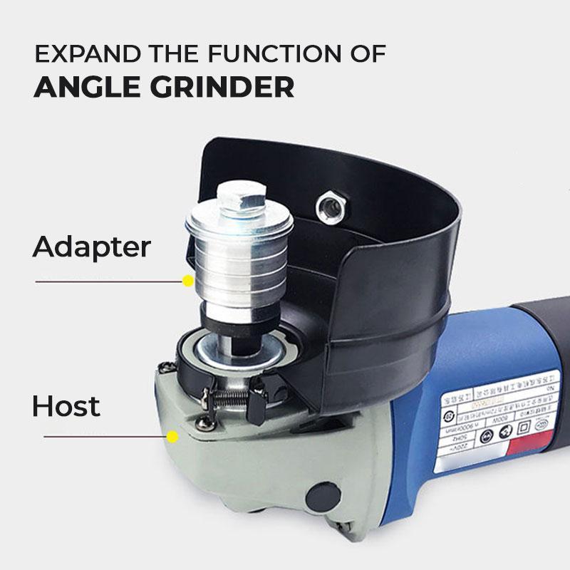 🔥Angle Grinder To Grooving Machine Adapter🔧