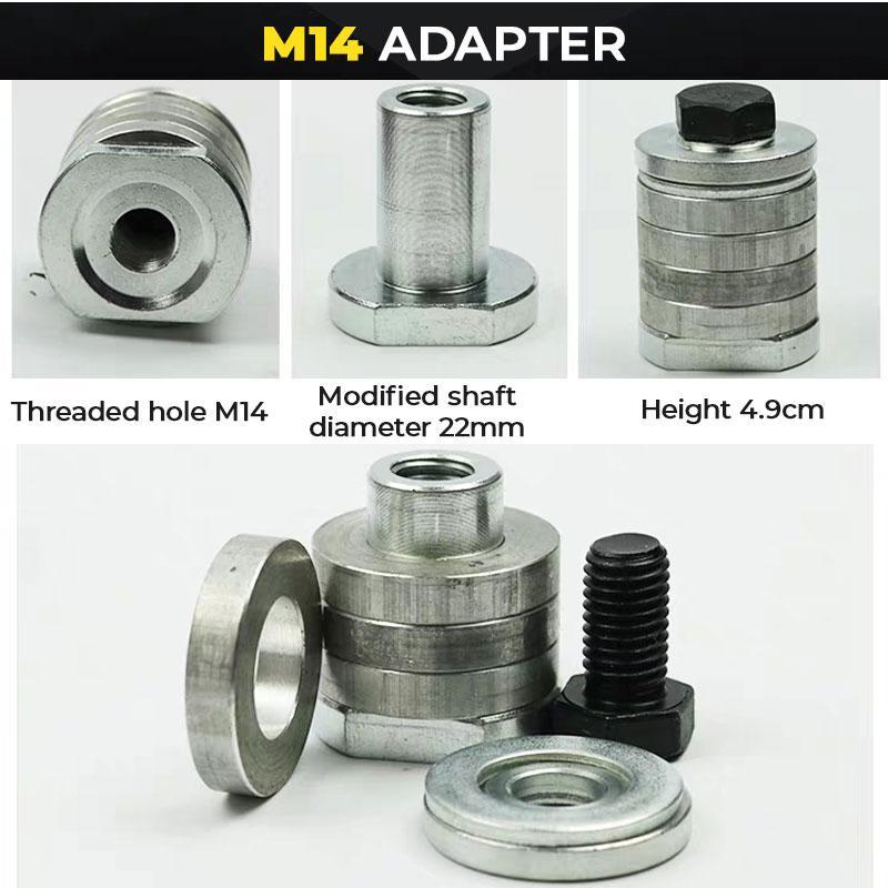 🔥Angle Grinder To Grooving Machine Adapter🔧