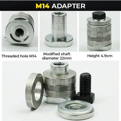 🔥Angle Grinder To Grooving Machine Adapter🔧