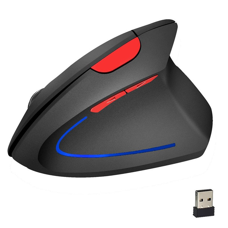 🖱️✨Wireless USB Rechargeable Ergonomic Vertical Optical Mouse