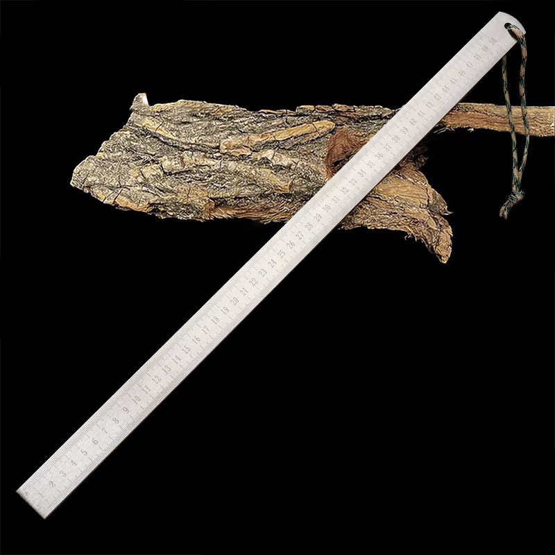 Multifunctional Portable Self-Defense Stainless Steel Ruler