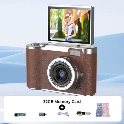 4K HD Flip-Screen Digital Camera