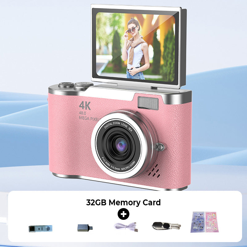 4K HD Flip-Screen Digital Camera