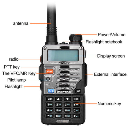🔥Hot Sale-50% Off🔥Portable Two-Way Radio Walkie Talkies with Keypad—✈️Free Shipping 📦