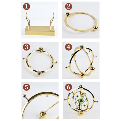 Celestial Orbit Perpetual Motion Pendulum - Creative Home Rotary Decoration