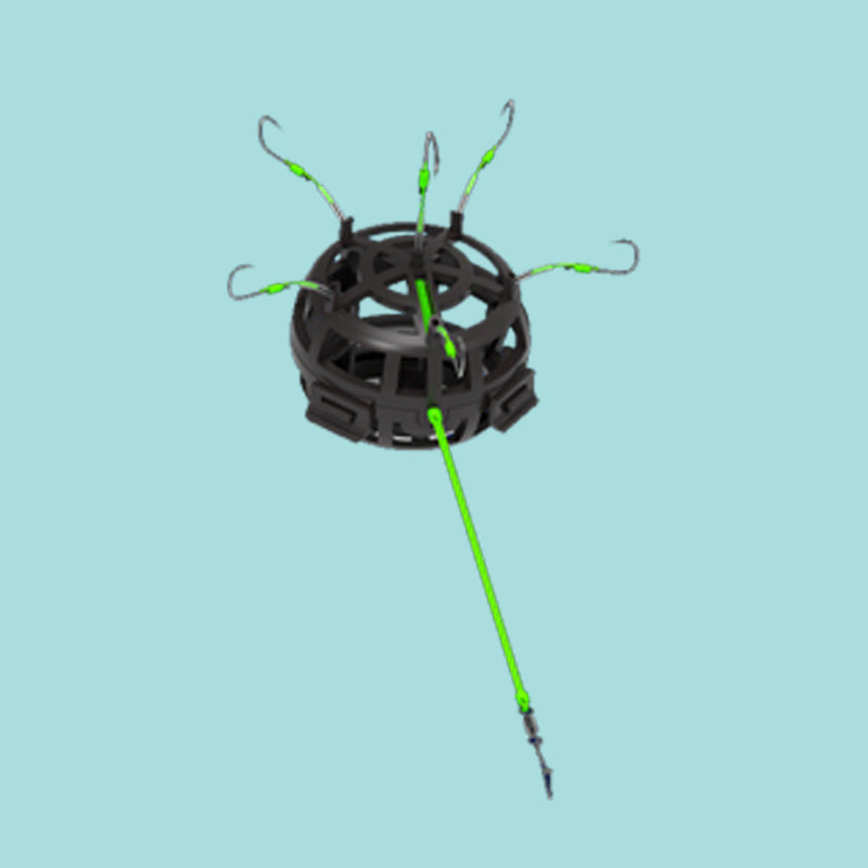 🔥2025 Hot Sale🔥360° Floating Bait Cage Fishing Hook(50% OFF)