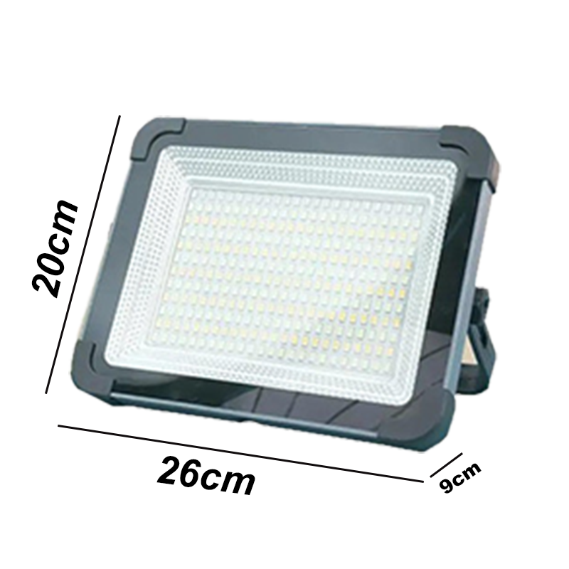 Portable & Multifunctional Solar-Powered LED Flood Light