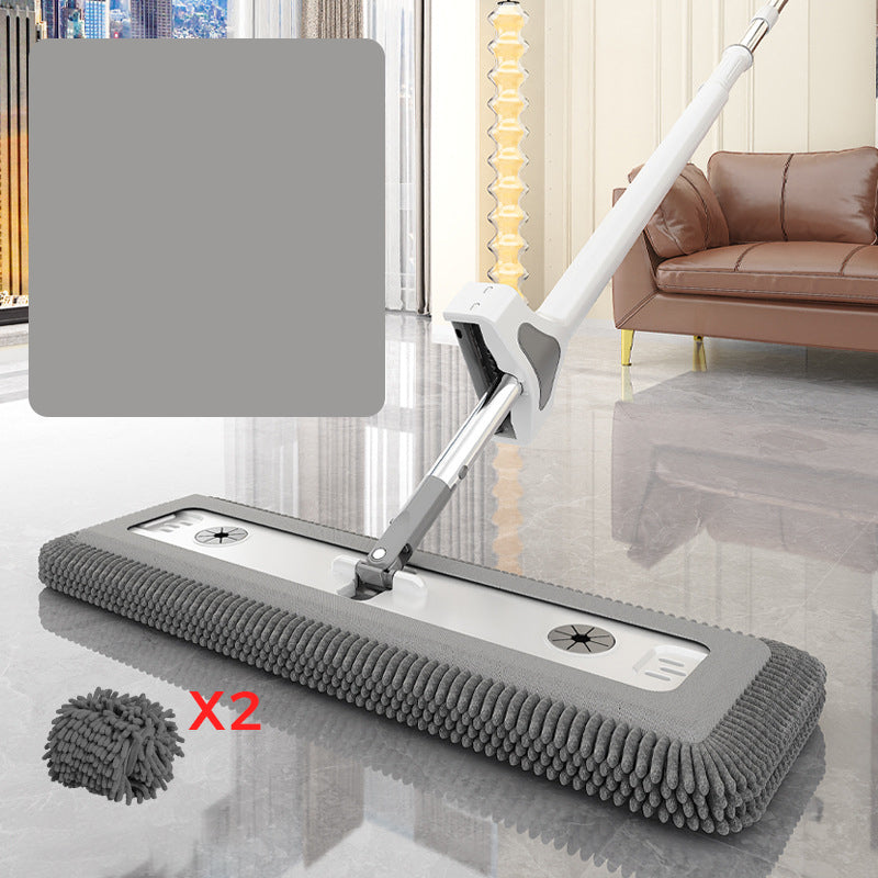 Hands-Free Self-Wringing Mop - Spin Dry Without Touting Dirty Water
