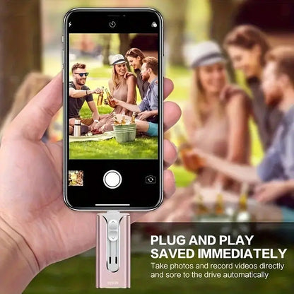 64GB~1TB Micro USB + MFi Certified + 8 Pin + USB 3.0 ⚡4 in1 Flash Drive for Android/PC⚡
