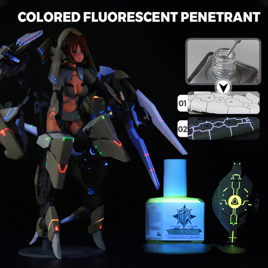Colored Fluorescent Penetrant